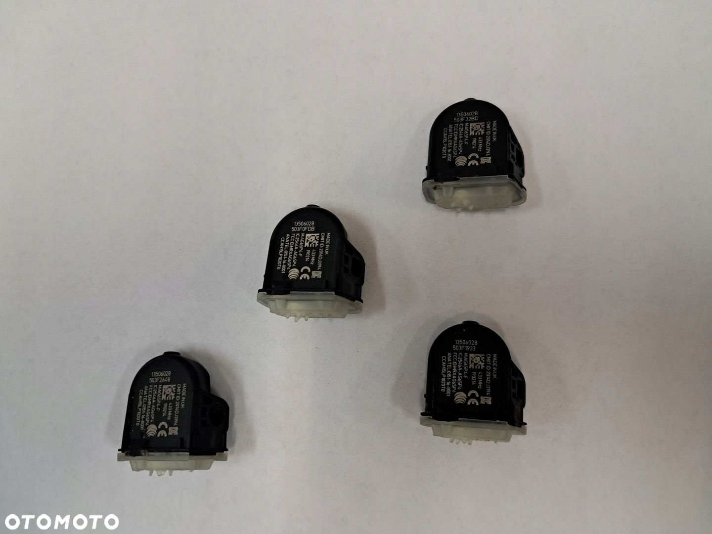 4x Czujnik ciśnienia TPMS Opel Astra K 13506028 C331 - 1