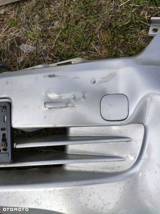 ZDERZAK PRZÓD PRZEDNI NISSAN MICRA K12 62090AX600 BIAŁY CZERWONY SREBRNY - 3