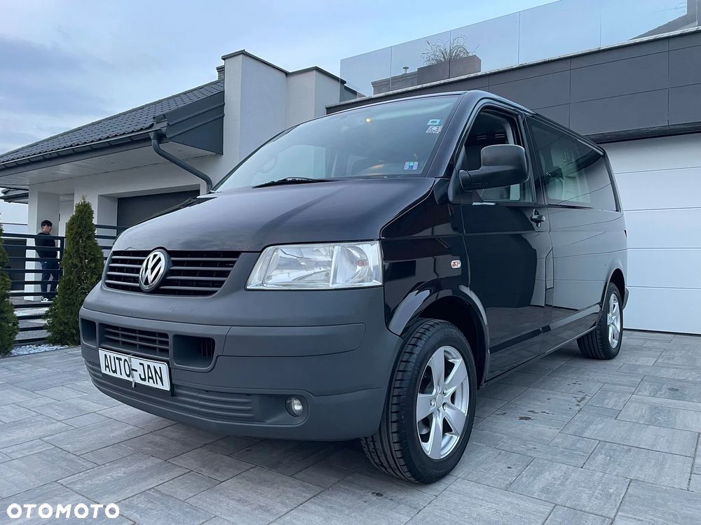 Volkswagen TRANSPORTER T5 1.9TDI Klima Elektryka Tempomat Brygadówka Dubel Kabina 6os Hak Opł - 38