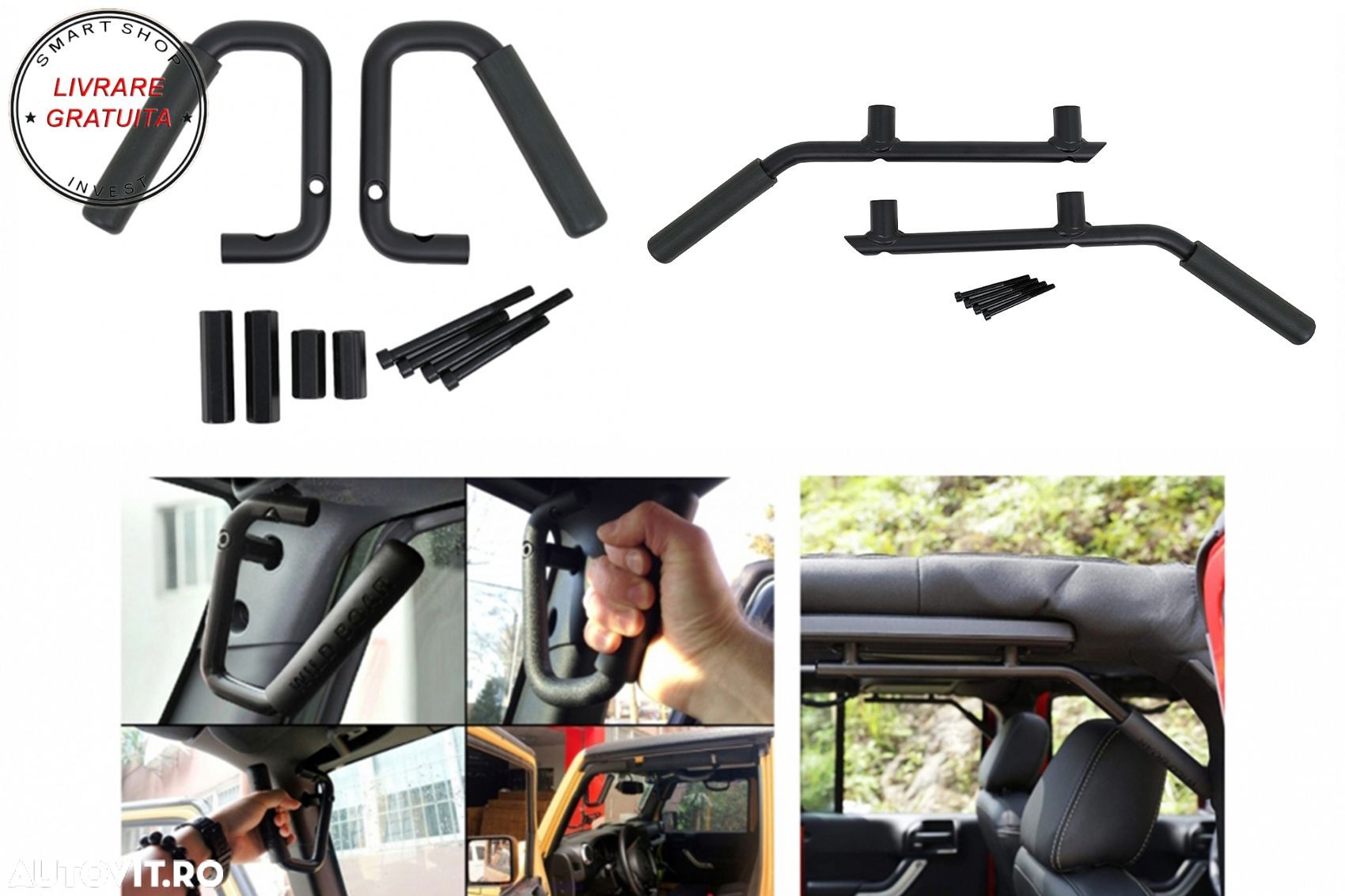 Manere prindere fata si spate Jeep Wrangler III SUV JK (2007-2017)- livrare gratuita - 1