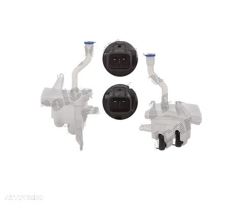 Rezervor spalator parbriz Toyota Auris (E15), 03.2007-2012, cu capac, cu 2 pompe spalator - 1