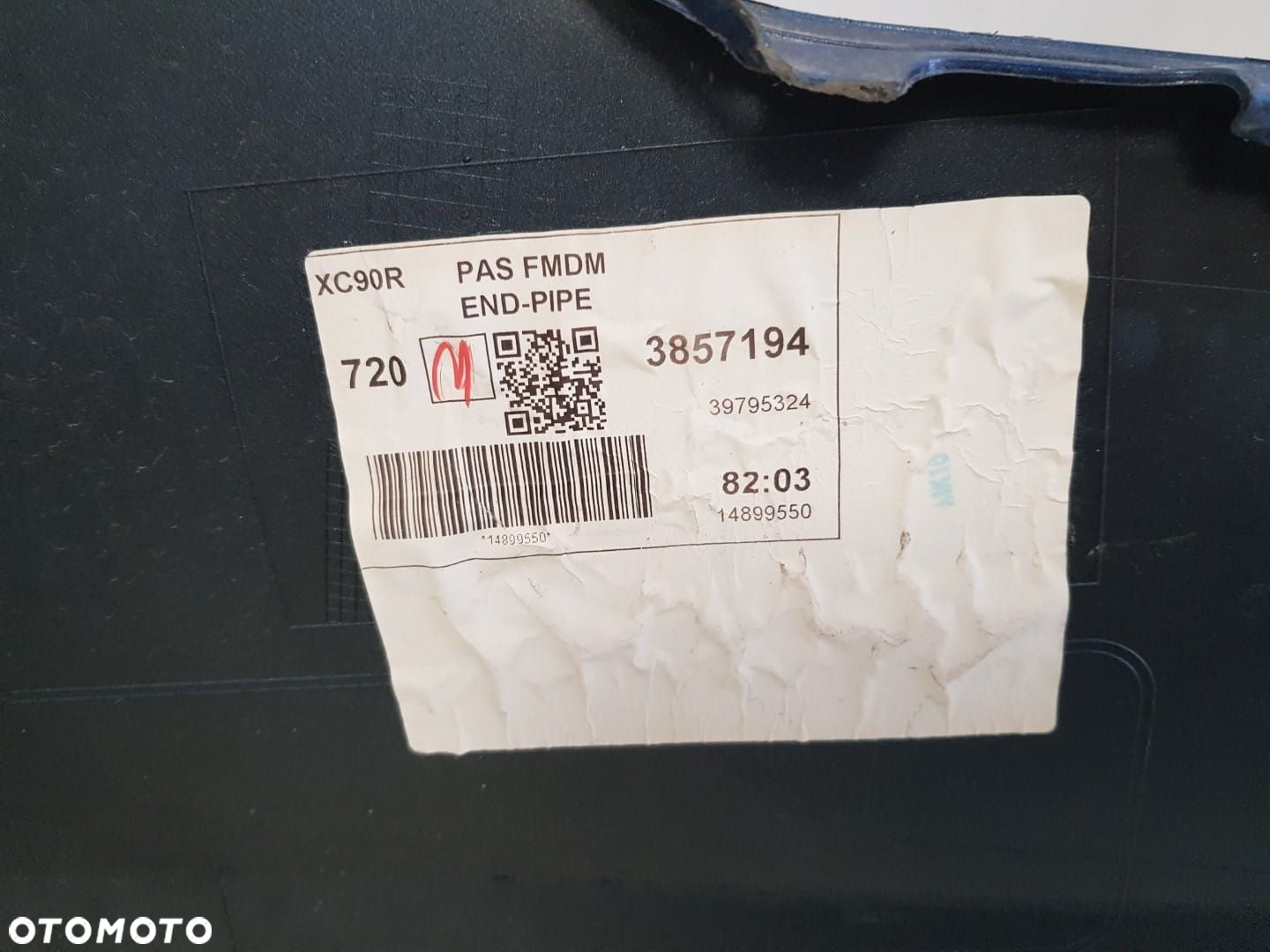 ŁADNY ZDERZAK SPOILER TYLNY TYŁ VOLVO XC90 II R-DESIGN 14-21 4xPDC 31353430 KOLOR 720 - 9