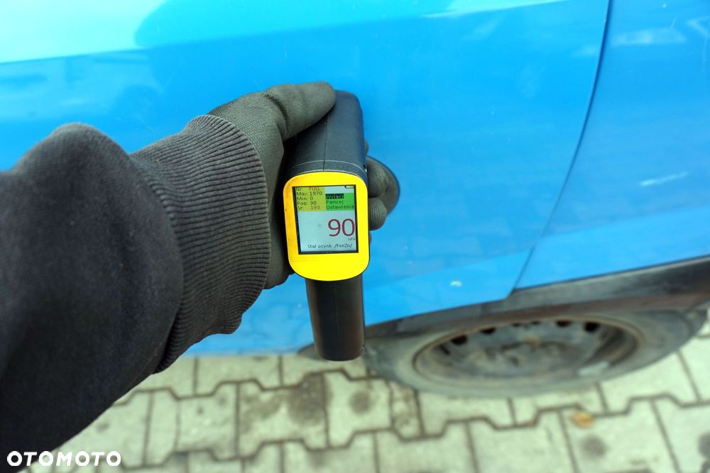 DRZWI TYLNE LEWE CORSA C III 5D HB Z20A  NIEBIESKI OPEL 1999-2003 - 6