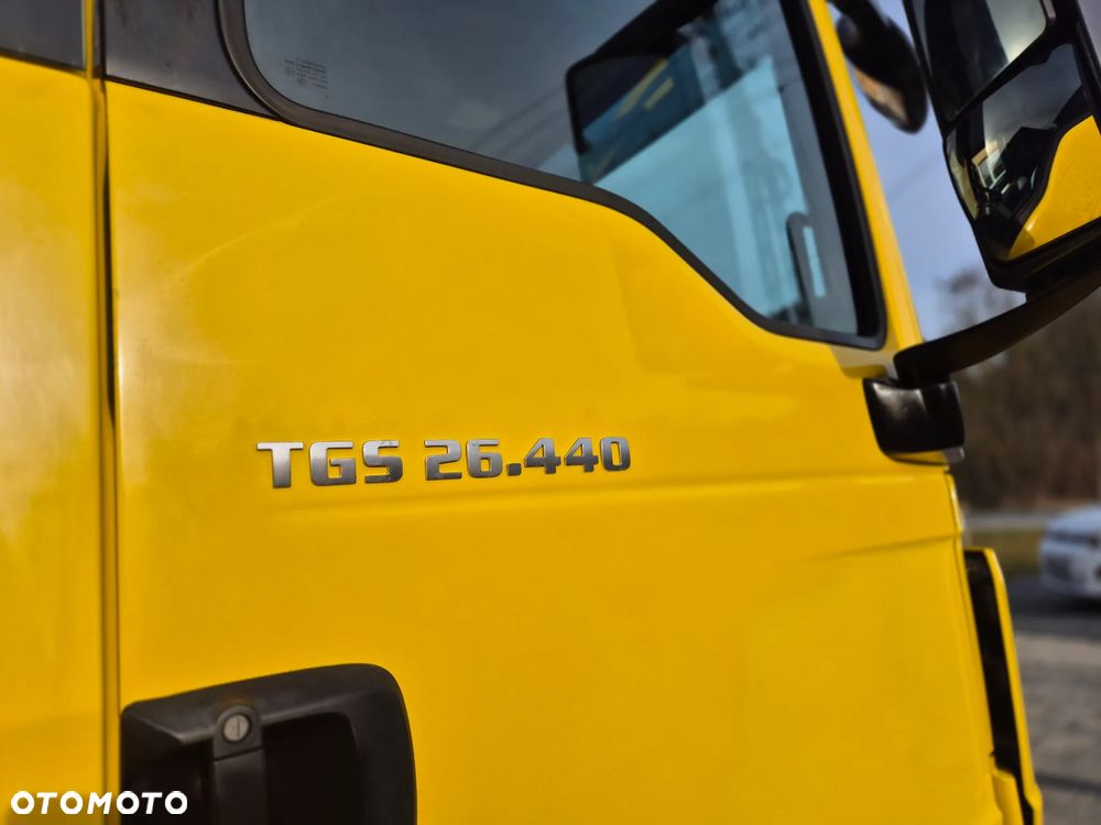 MAN TGS 26.440 6X2 HDS ATLAS TEREX 165 BUDOWLANY Sprowadzony - 14