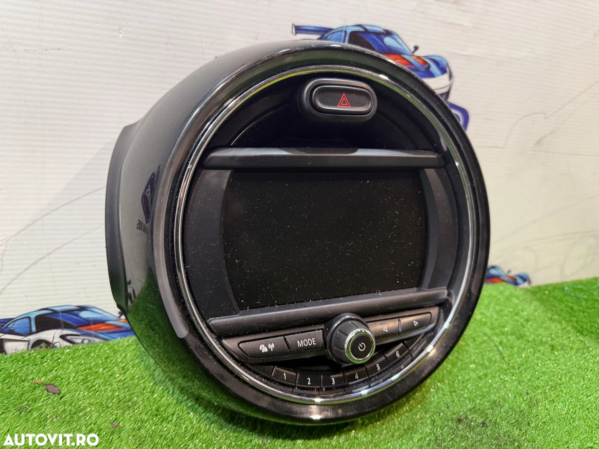 DISPLAY NAVIGATIE NAVI CD MULTIMEDIA MINI COOPER D F55 1.5 DIESEL 2016 COD OEM 6550927942401 65509279424 9279424 9354505 02 2014-2020 - 2