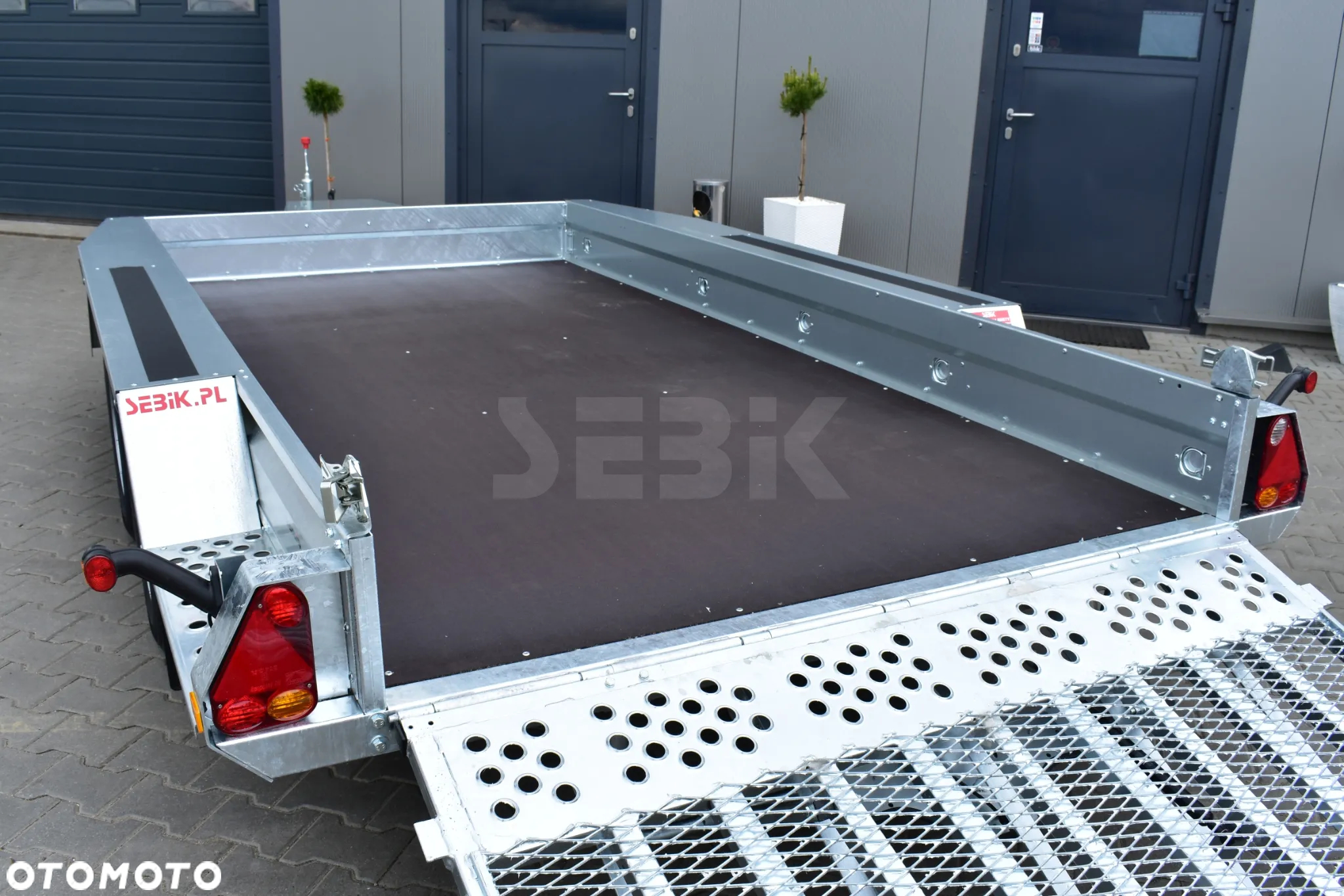 Brenderup Super mocna przyczepa do sprzętu budowlanego MT 3651 3500 kg. - 10