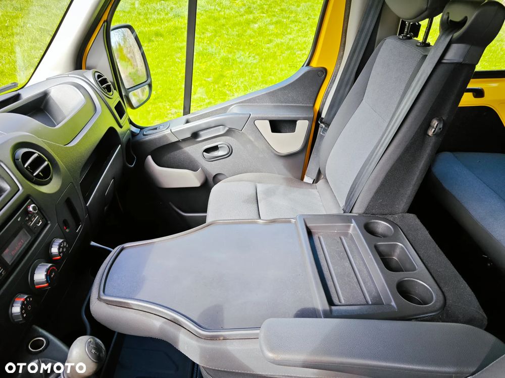 Renault MASTER SERWISOWANY L3H2, DOCA, 7os, BLIŹNIAK, KAMERA,  SKRZYNIA, ORYGINAŁ, HAK 3,5T, KLIMA, WEBASTO, 106TYŚ KM, 145KONI - 15