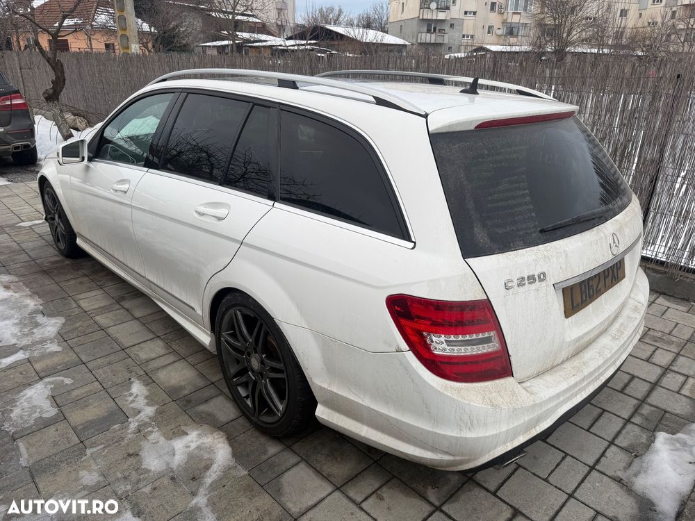 Bara spate Amg mercedes c class combi w204 facelift - 1