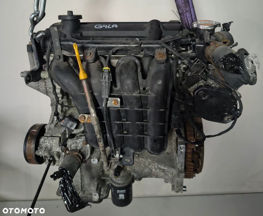 SILNIK KOMPLETNY HYUNDAI IX20 1.2B, 09- , G4LA, BEZ ZMIENNEJ FAZY - 3