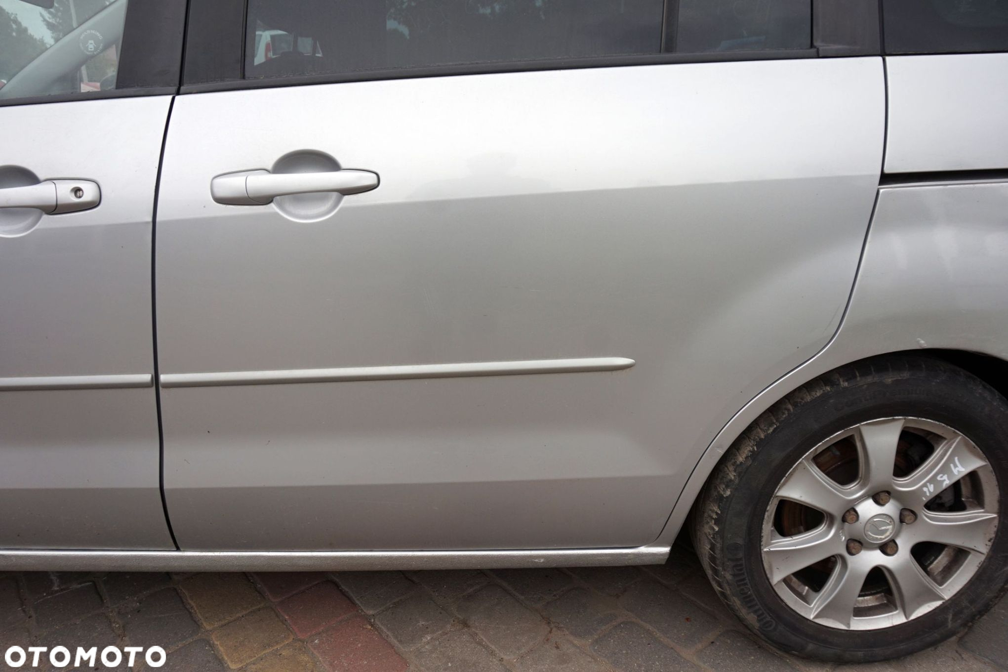 DRZWI TYLNE LEWE 5 CR19 I 22V  SREBRNY MAZDA 2005-2008 - 2