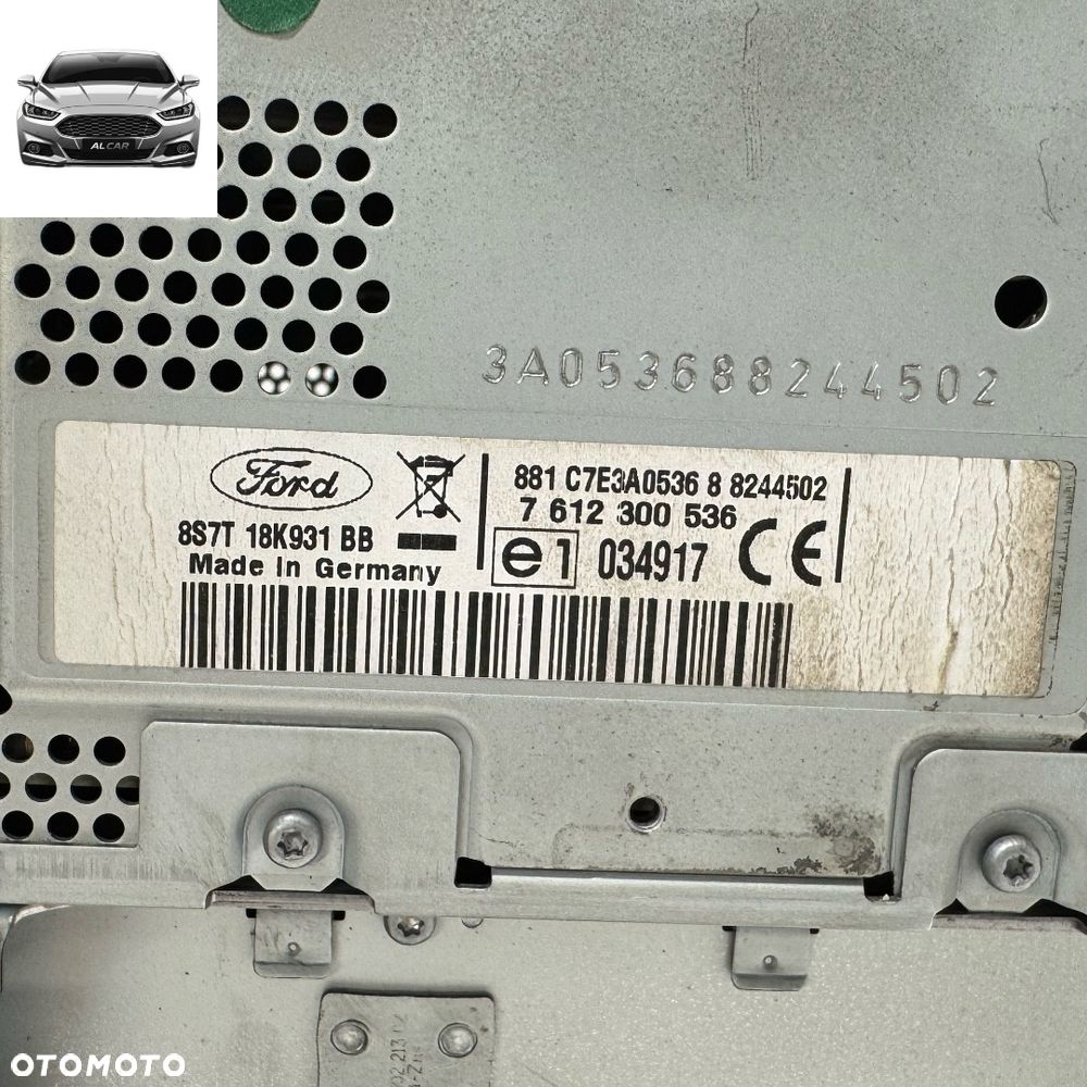 NAWIGACJA GPS FABRYCZNA FORD S-MAX MK1, GALAXY MK3 PRZED LIFT 06-10 - 6