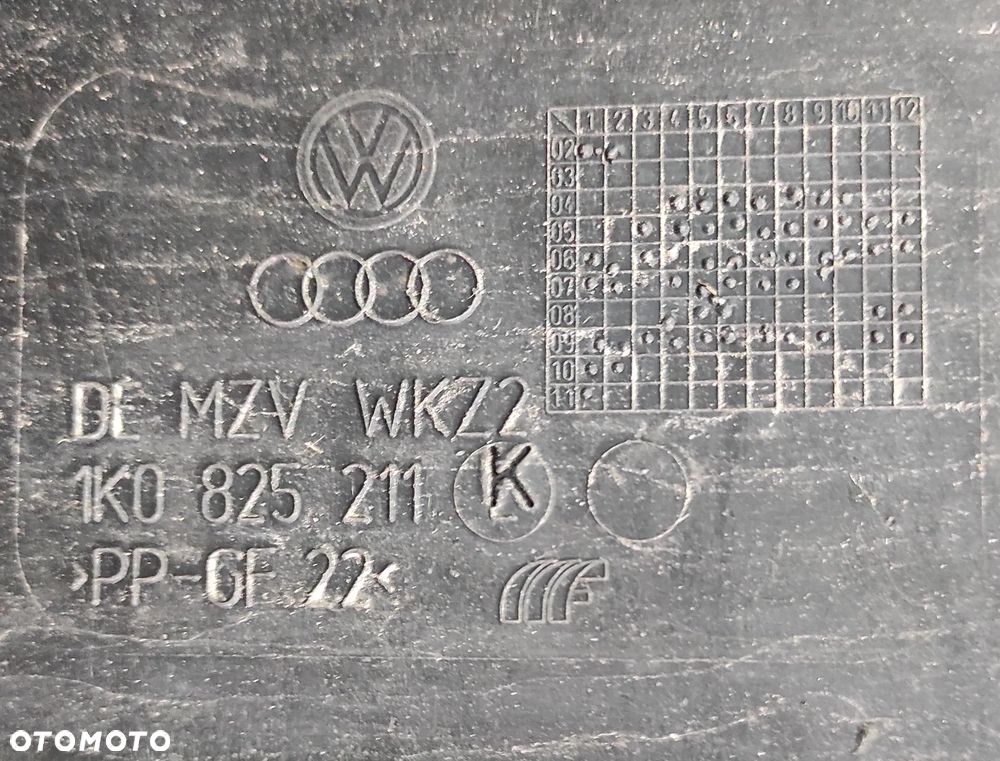 OSŁONA PODWOZIA LEWA PRAWA 1K0 VW GOLF 5 6 HATCHBACK KOMBI JETTA PLUS TORUAN AUDI A3 8P SEAT LEON 2 ALTEA TOLEDO 3 ALTEA XL SKODA OCTAVIA 2 WYSYŁKA !!!!! - 2