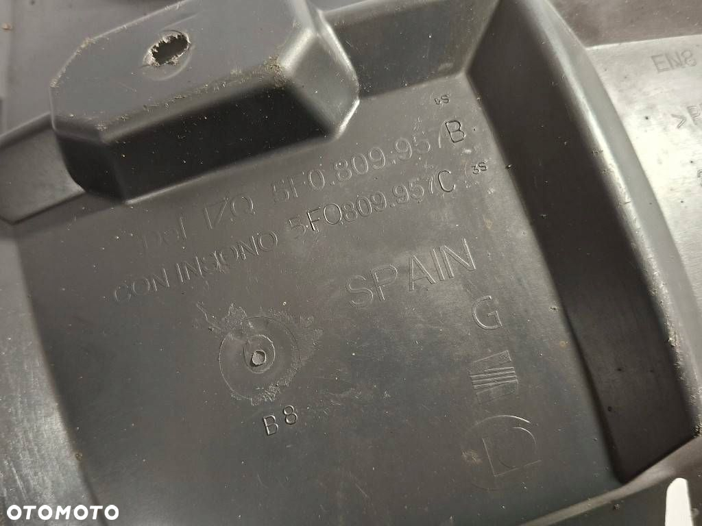 Seat Leon III 5F 2014 Komplet Nadkole przednie lewe lewy przód 5F0809957B - 10