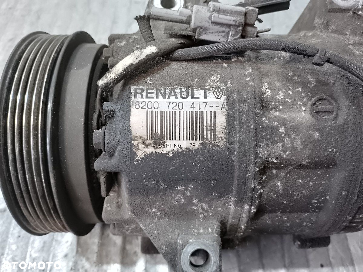 POMPA, SPRĘŻARKA KLIMATYZACJI RENAULT LAGUNA III  8200720417A 1.5 dCI - 7