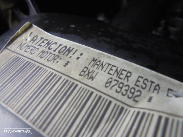Motor BXW SEAT CORDOBA 2007 1.4 86CV 4P AZUL - 7