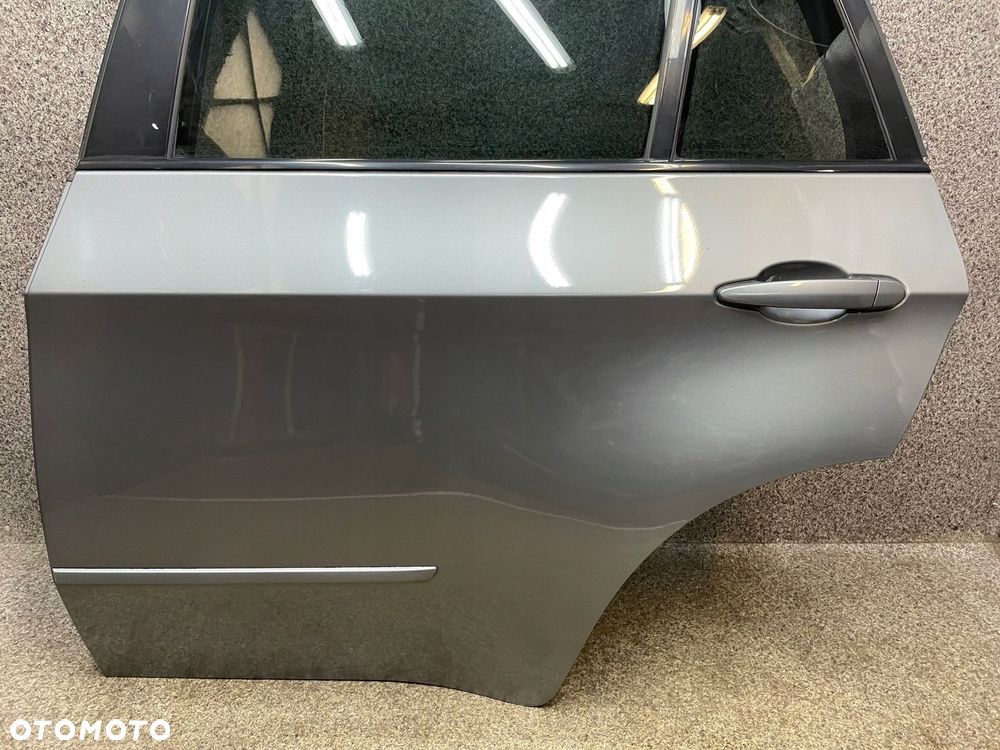 Drzwi lewy tyl A52 A52/7 SPACEGRAU METALLIC BMW E70 X5 120 umFe ORG BDB - 10