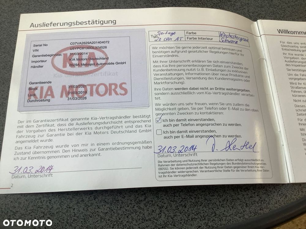 Kia Sportage 2.0 CRDI 4WD Automatik Spirit - 8