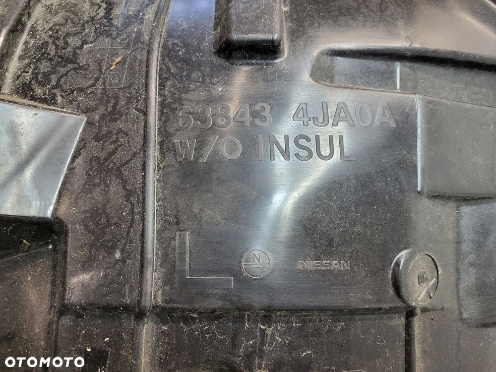 Nissan Navara NP300 16-> oslona nadkole przod prawe lewe - 2