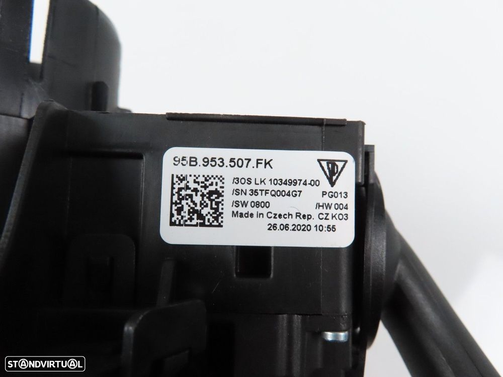 Comandos coluna direcção Seminovo/ Original PORSCHE MACAN (95B) 95B953502AC / 95... - 5