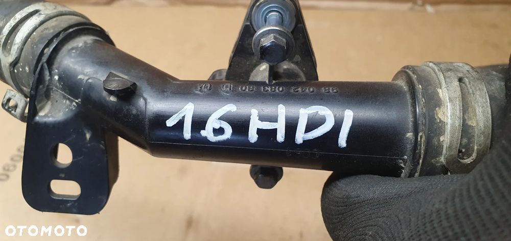 Wąż przewód wody płynu Citroen Berlingo II Partner II 1.6 HDI EHDI 9804208380 - 10