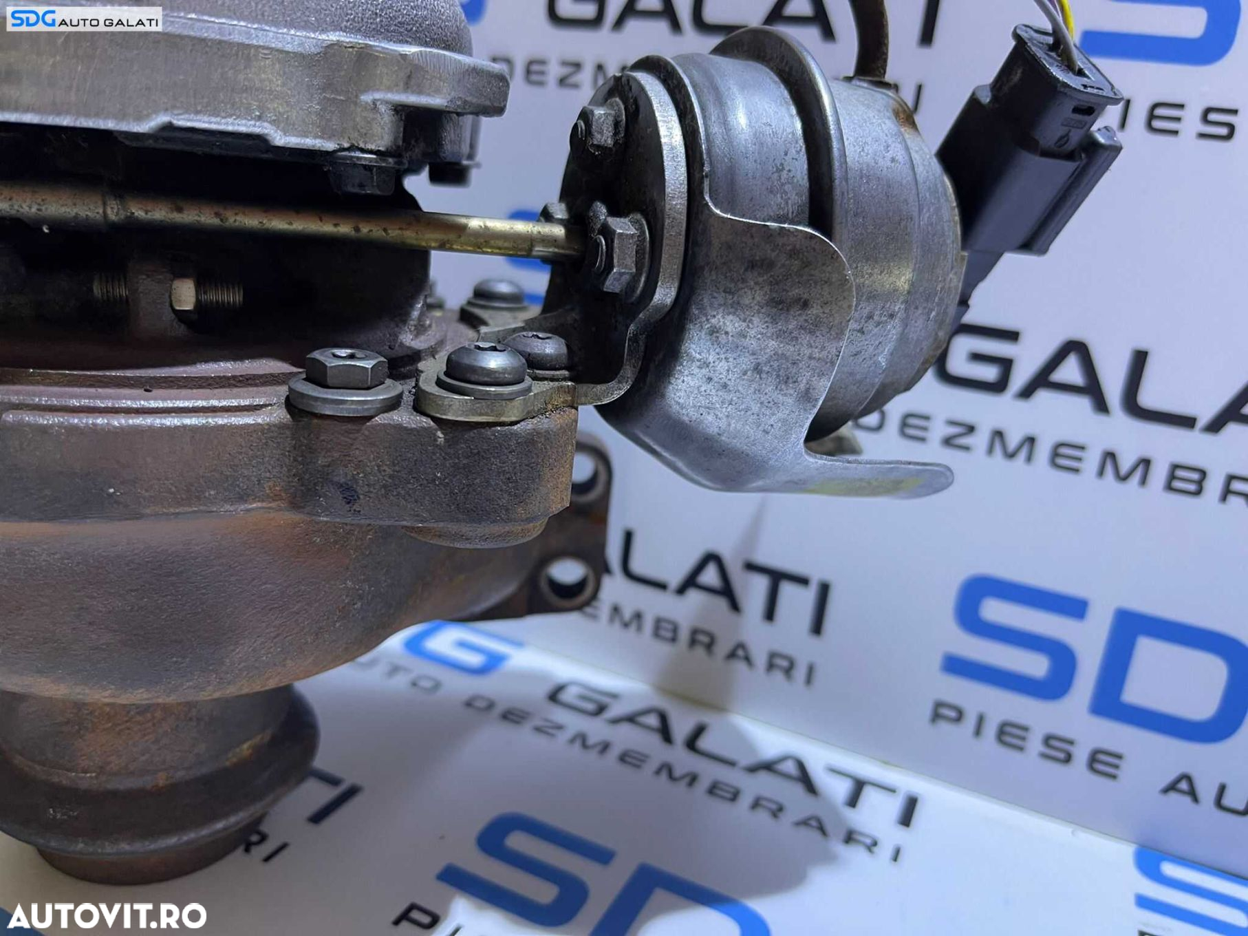 Turbo Turbina Turbosuflanta Completa cu Actuator Ford Mondeo MK 5 3 1.6 TDCI 2014 - Prezent Cod CV6Q-6K682-AB CV6Q6K682AB - 4
