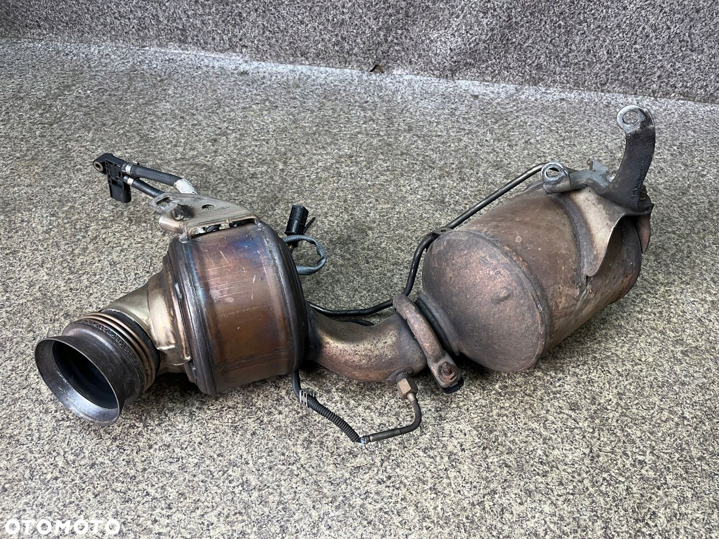 Filtr DPF katalizator PELNY Mercedes W204 LIFT 2.2 CDI 651.911 W212 KOMPLET - 2