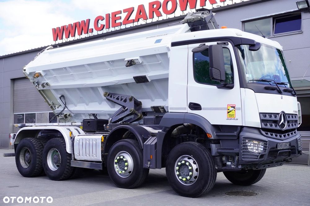 Iveco Arocs 3243 8x4 / 130 tys. km! / Wywrotka 2-stronna Meiller / hydroburta_259783 - 4