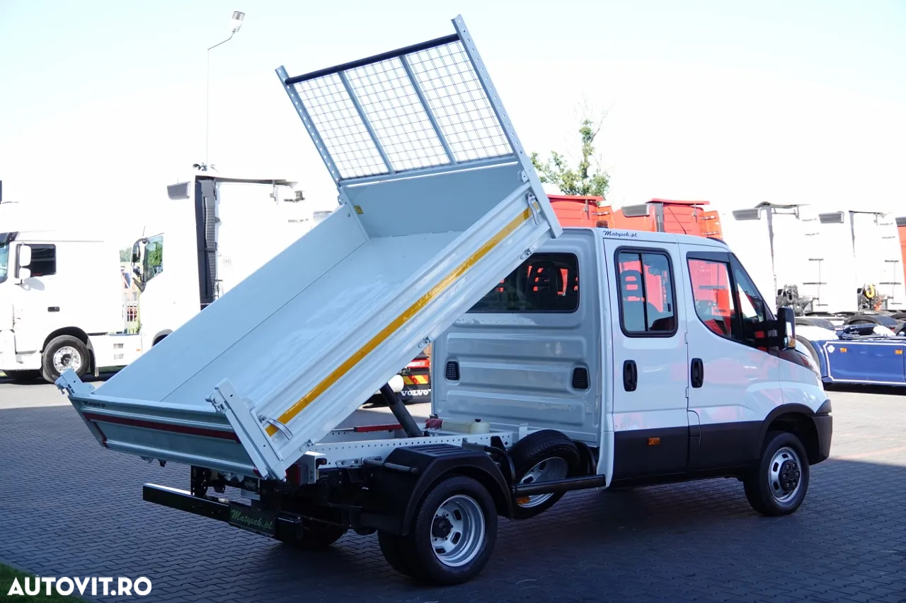 Iveco DAILY 35C16D / 2.3 D / CAMION CU TRACȚIE MIXĂ / BASCULATOR – 2.6 M / CAMION DUBLU / IMPORTAT / CONTRACT DE SERVICE POST-SERVICE - 5