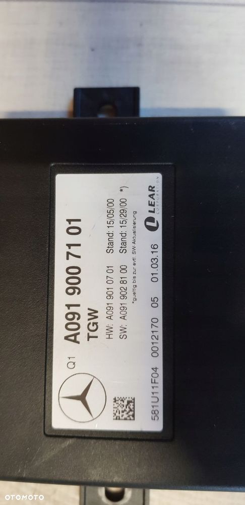 moduł gateway infiniti q30 a0919007101 - 2