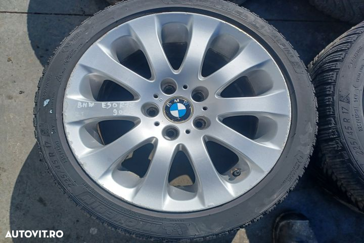 Jante aliaj cu anvelope 17 - set 225/45 R17 BMW Seria 3 E90  [din 200 - 3