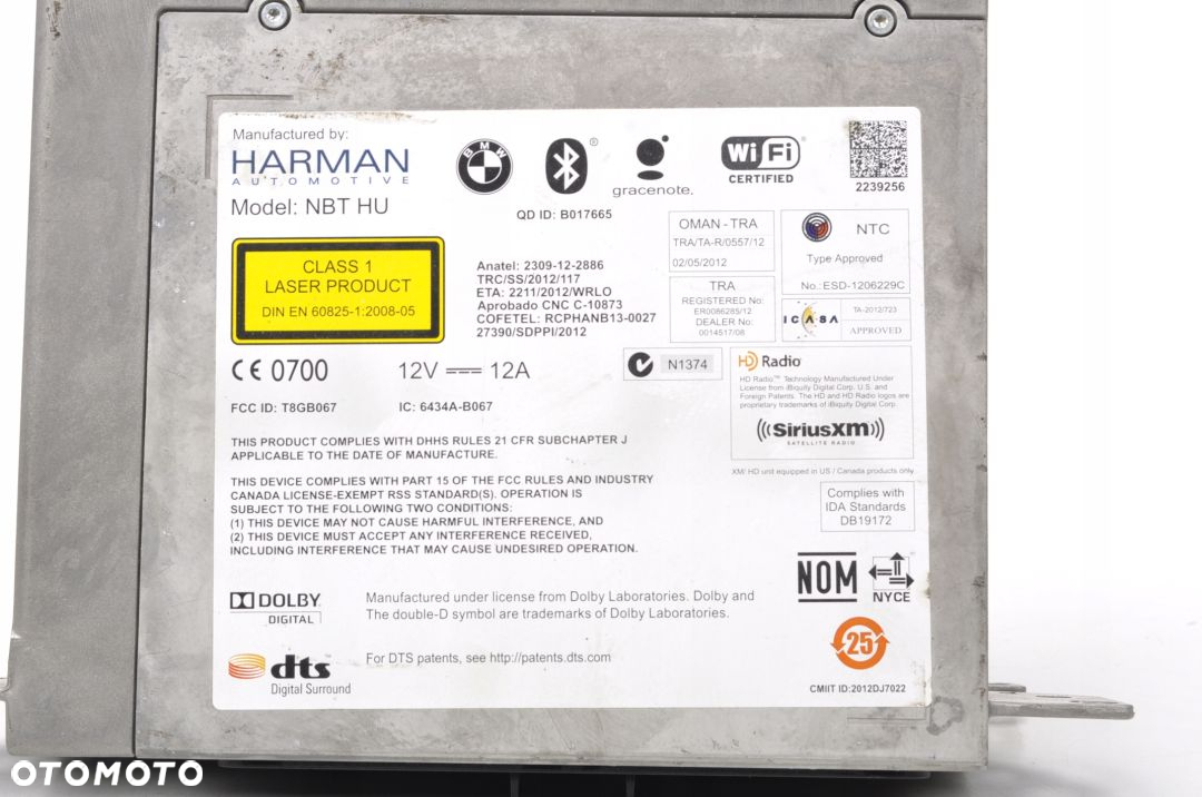 BMW F20 RADIO MODUŁ NAWIGACJA 9383069 - 2