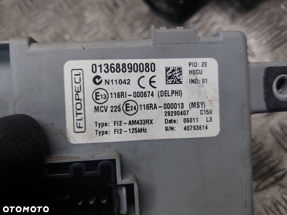 ZESTAW STARTOWY FIAT FIORINO III 1.3 JTD 51862586 01368890080 - 5