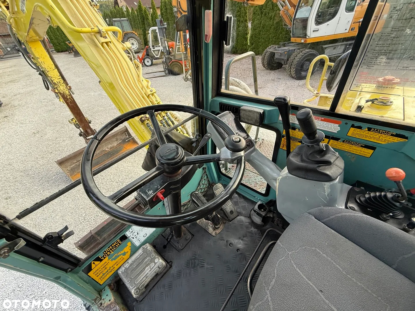 Yanmar B50W KOPARKA KOŁOWA/ 5 TON / MAŁE GABARYTY / BARDZO ZWROTNA / ZADBANA Z NIEMIEC / PIĘKNY STAN / ORYGINAŁ / B 50 W B75 B95 B110 / 70 75 80 90 100 110 / 308 310 / TEREX TW - 15