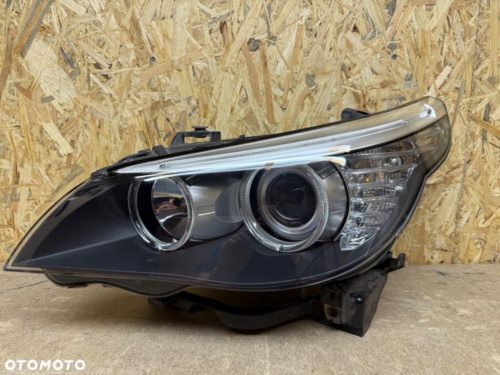 LAMPA LEWA PRZÓD REFLEKTOR LEWY PRZÓD BMW 5 E60 LCI LIFT ZWYKŁA SOCZEWKA H7 7177727