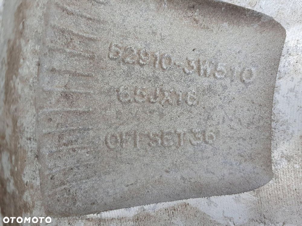 KIA SPORTAGE 3 III 10-15r FELGA ALUMINIOWA 16 5x114.3 KOŁO ZAPASOWE - 6