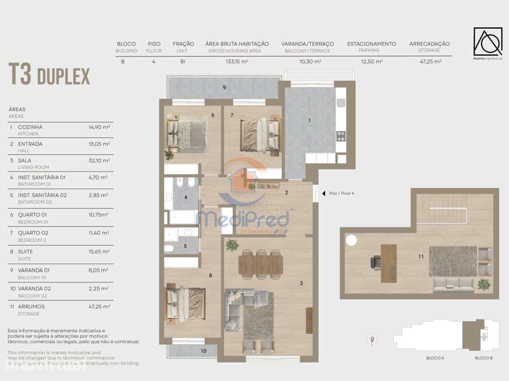 Apartamento T3+1 em construção - Montijo - Grande imagem: 5/22