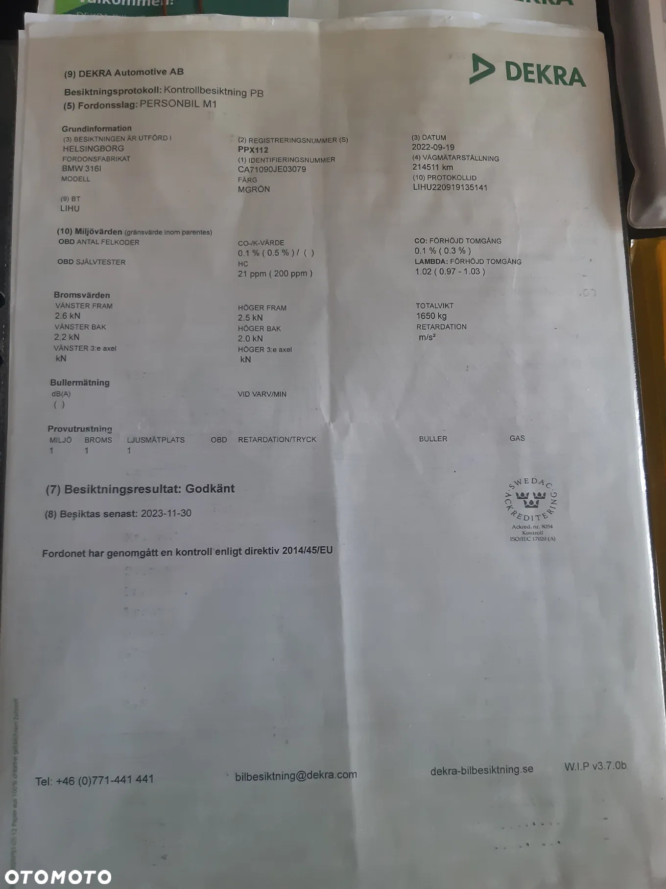 BMW Seria 3 316i - 34