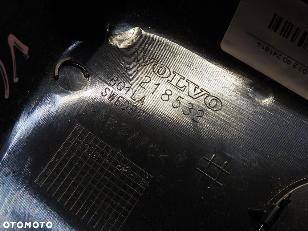 OBUDOWA LUSTERKA WSTECZNEGO VOLVO V60 31218532 - 5