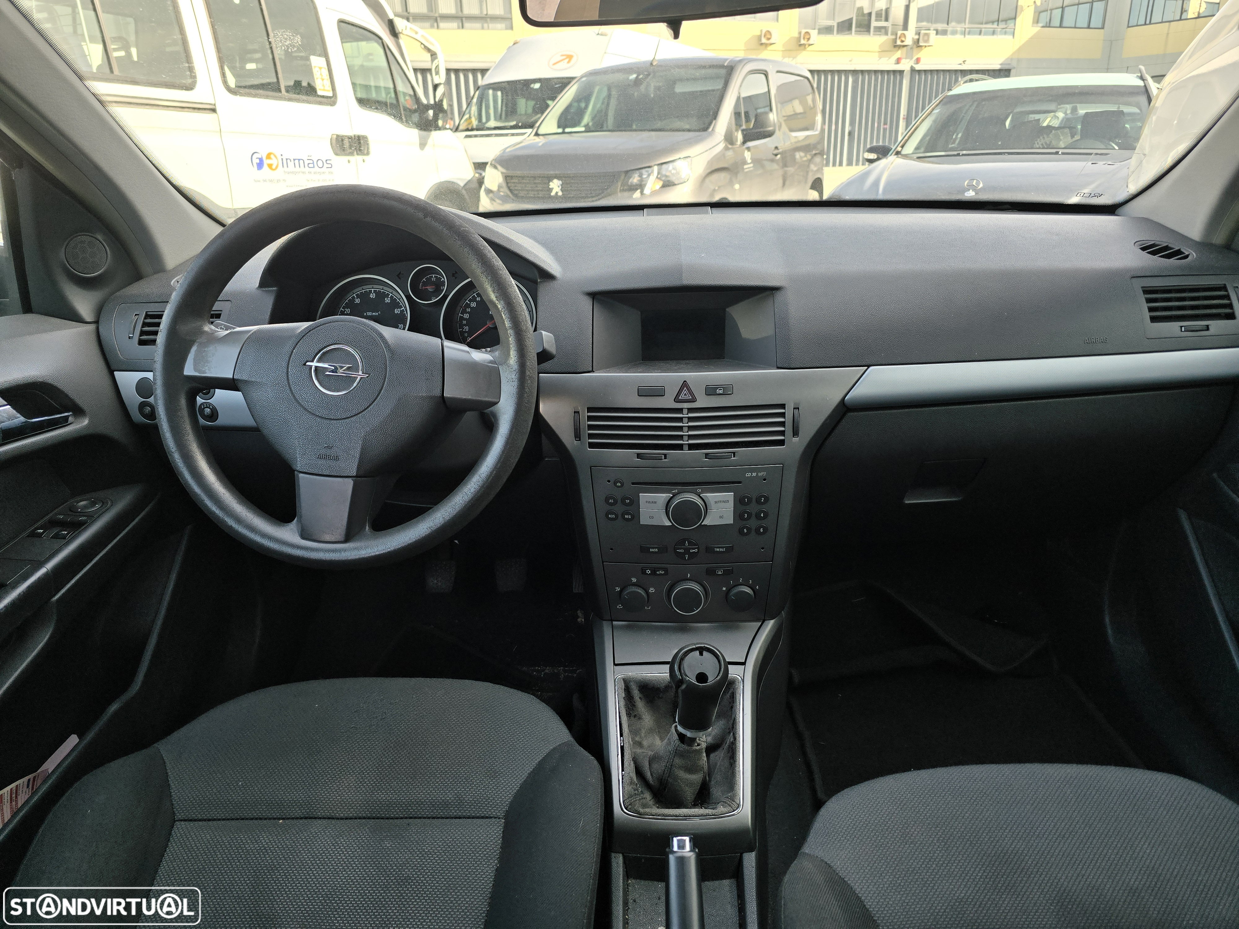 Opel Astra H 5 portas gasolina para peças - 7