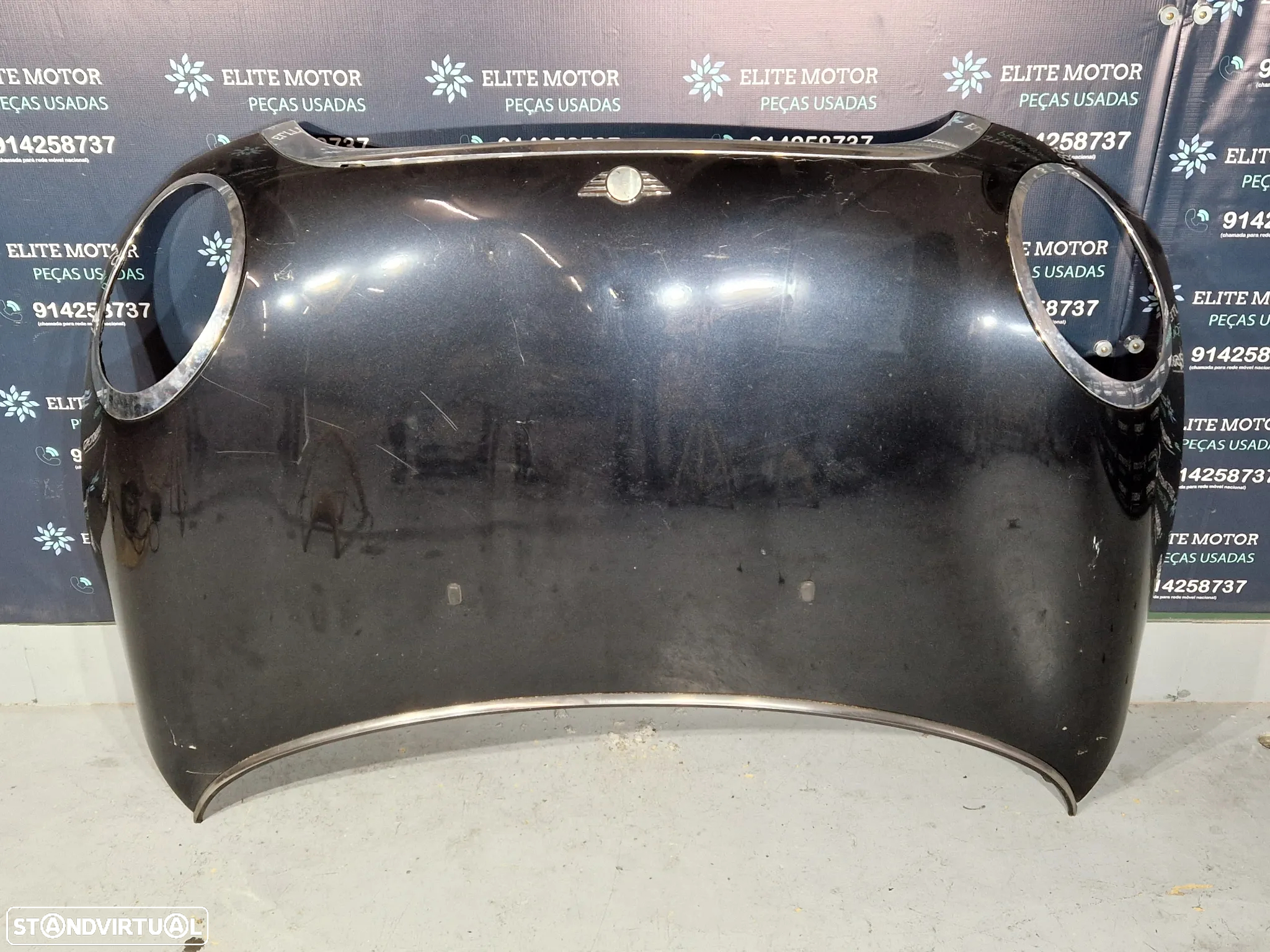 Capot usado MINI ONE COOPER R56 GASOLINA R55 R57 PRETO - 2