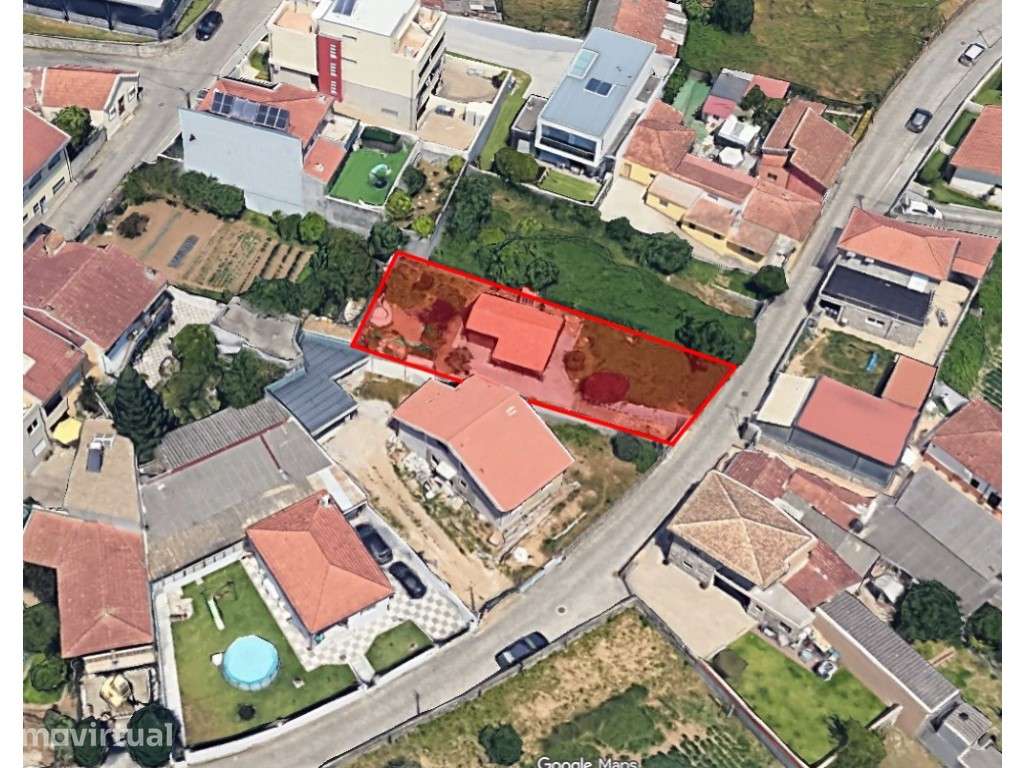 Terreno urbano no Castêlo da Maia - Grande imagem: 2/3