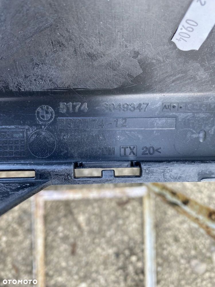 TUNEL WLOT KIEROWNICA POWIETRZA BMW 5 F10 F11 M PAKIET NOWA ORYG 5174-8049347 - 3