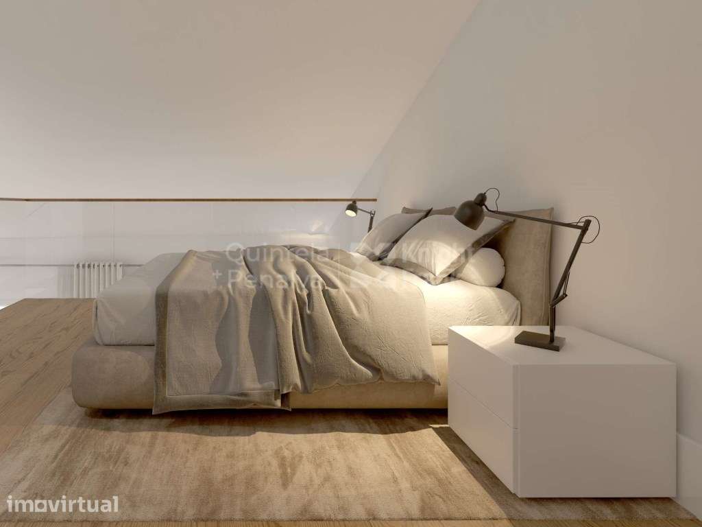 Loft com varanda junto ao Jardim do Morro, Vila Nova de Gaia - Grande imagem: 4/9