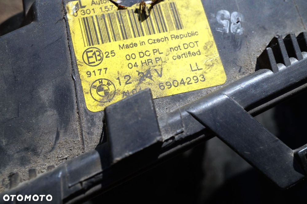 LAMPA PRZEDNIA LEWA 3 E46 PRAWA XENON EU 6904293 6904294 1307329074 BMW 1998-2002 - 25