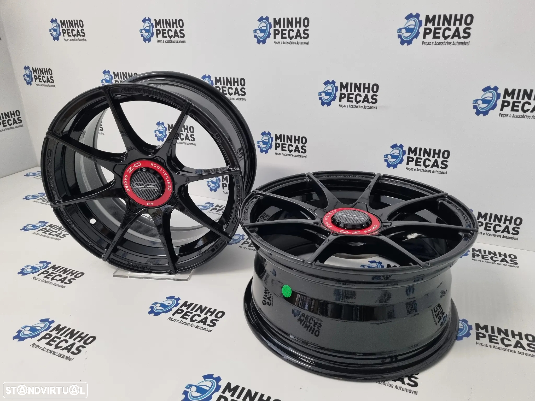 Jantes OZ Formula HLT em 15 (4x100) Preto Brilho - 5