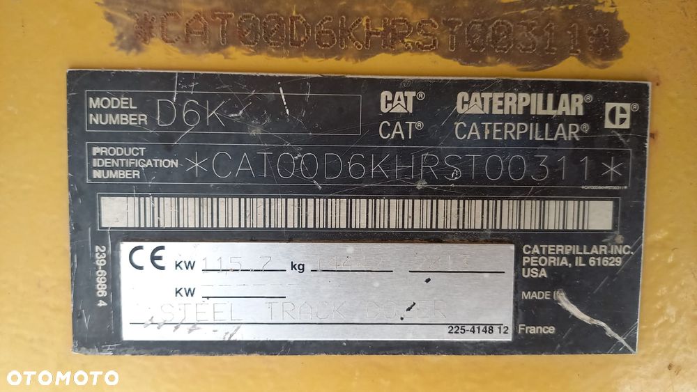 Caterpillar D6K - 7