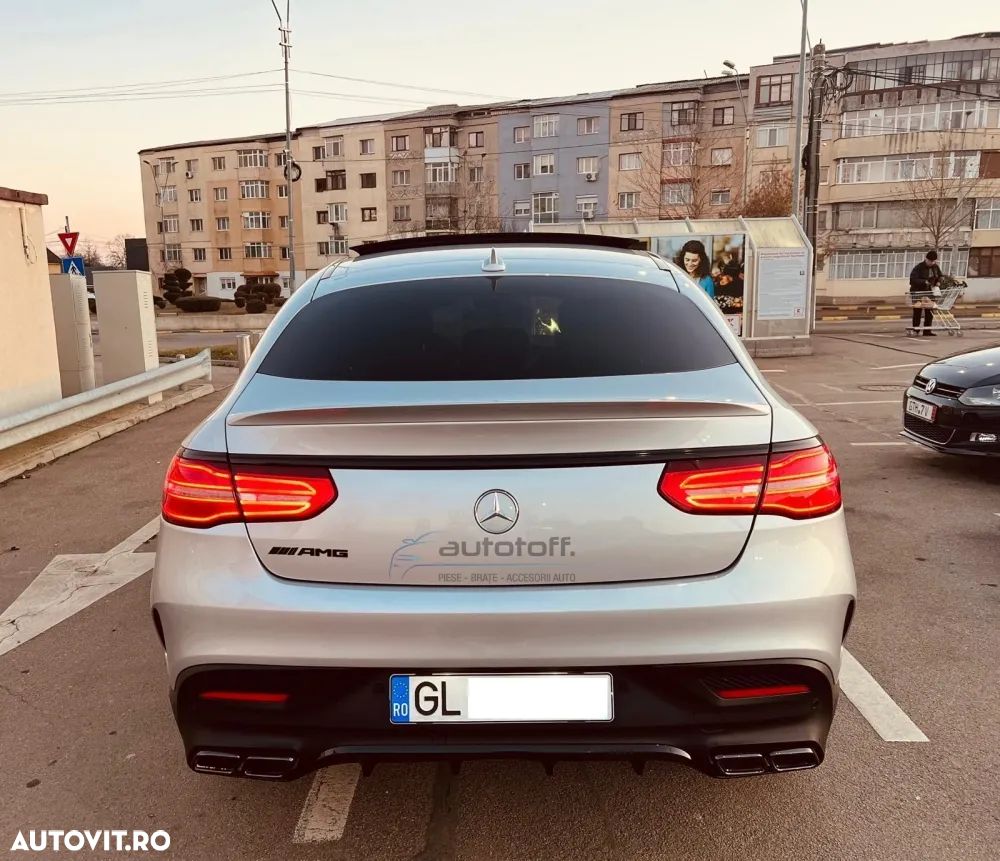 Difuzor Mercedes GLE Coupe compatibil cu GLE C292 (15-18) GLE63 Design Full Black - 4