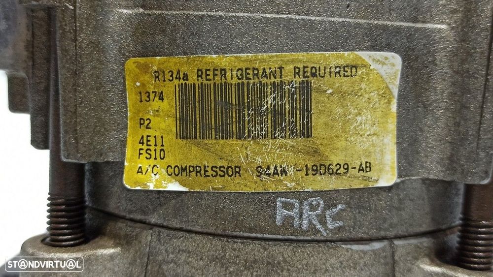 COMPRESSOR DE AR CONDICIONADO FORD ESCORT BERLINA/TURNIER CLX BERLINA - 4