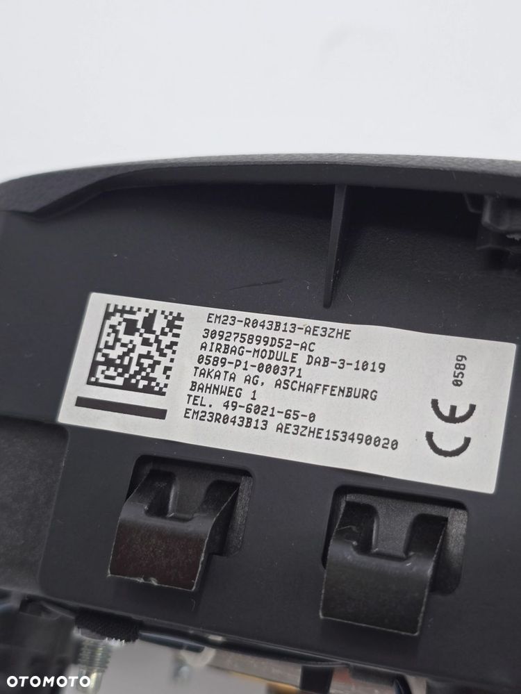 NOWA ORYGINALNA PODUSZKA KIEROWNICY AIRBAG FORD S-Max EM23R043B13AE - 10