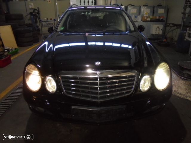 Carro MOT: 646821 CXVEL:  716654 MERCEDES S211 W211 FASE 2 2008 220CDI  170CV 5P PRETO DIESEL - 1